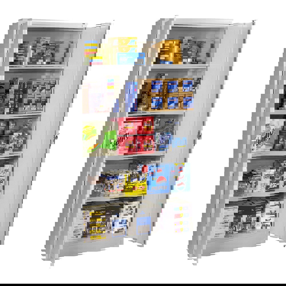 Locking Steel Storage Cabinet: 48